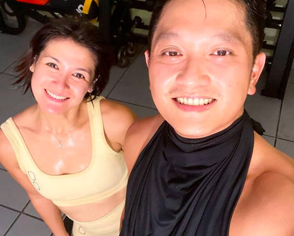 camille prats with husband ig