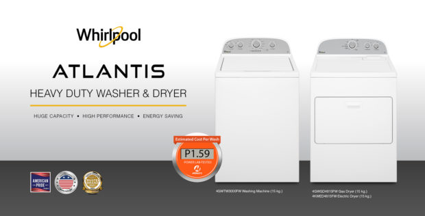 Whirlpool Atlantis Washer and Dryer