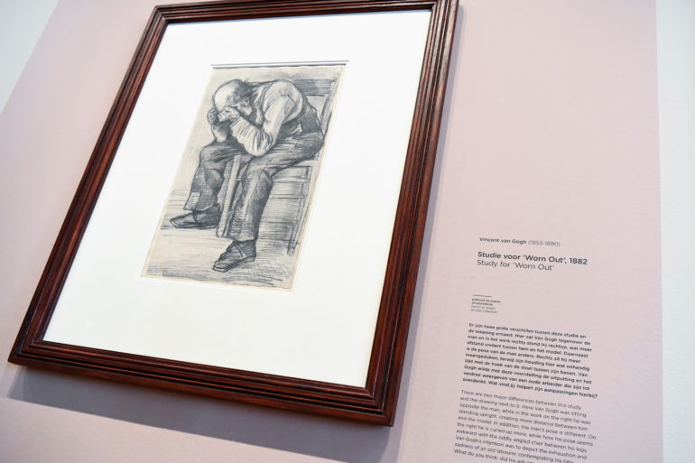 'Worn Out' – Dutch museum finds Van Gogh drawing of tired old man
