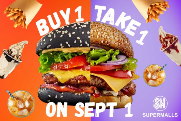 September 1 Buy One Take One deals at SM Supermalls