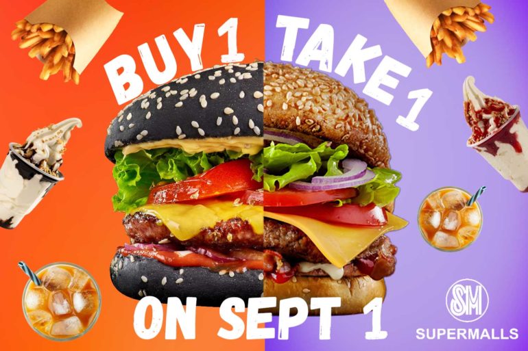 Sept 1 Buy One Take One deals at SM Supermalls