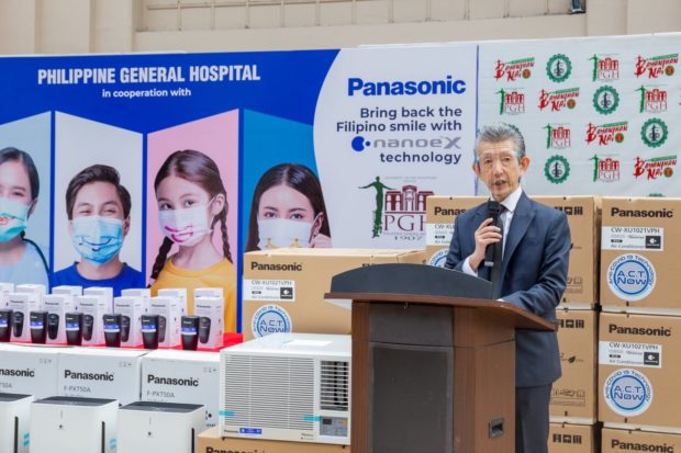 Panasonic Air-Conditioning Philippines President and CEO Masaru Toyota,