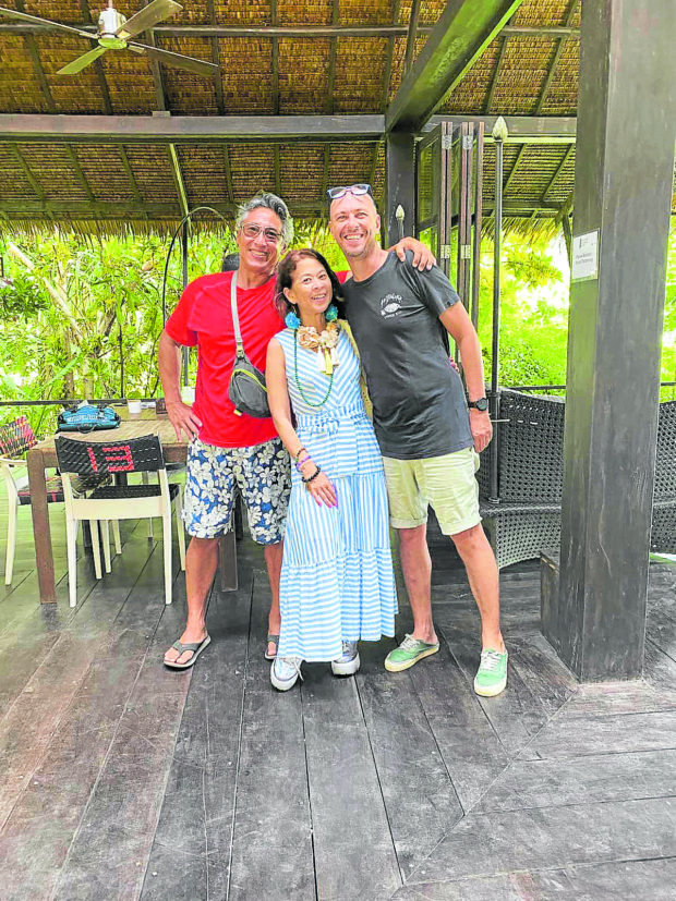 Mauro Agustines, Sea Princess, Kalinaw Resort Siargao owner Fred Debacher