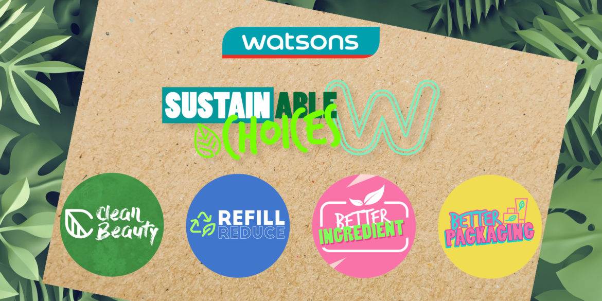 Watsons Sustainability Sustainable Choices