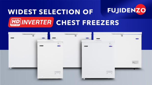 Fujidenzo Heavy Duty Inverter Chest Freezer