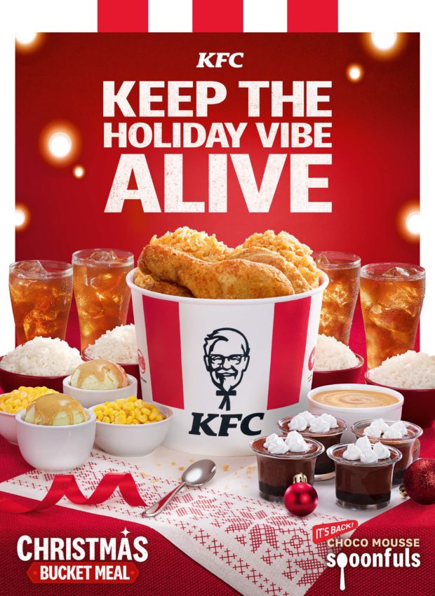 KFC Christmas Bucket Meal