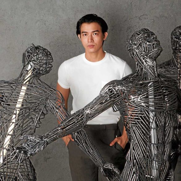 Sculptor Joshua Limon Palisoc