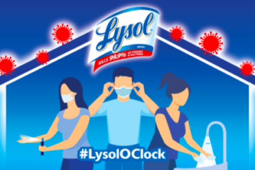 Omicron Lysol #LysolOclock