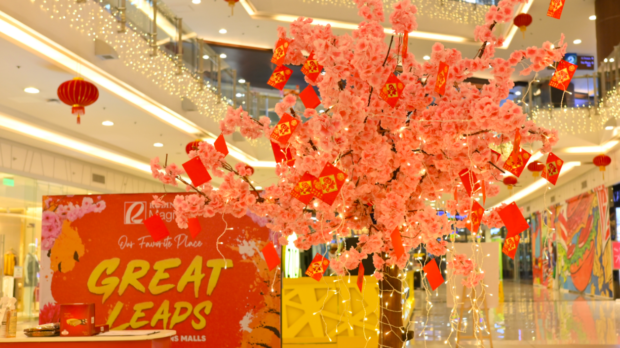 Robinsons Malls Chinese New Year roaring