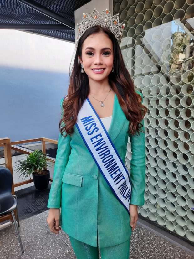 Miss Environment Philippines Michelle Arceo/ARMIN P. ADINA