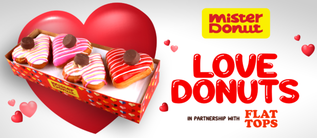 Mister Donut Love Donuts