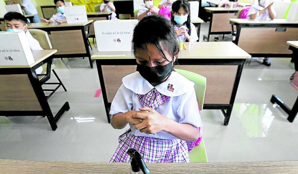 Provided standard health protocols are still maintained, face-to-face classes of schoolchildren may already be considered, even without requiring mandatory vaccination. —RICHARD A. REYES