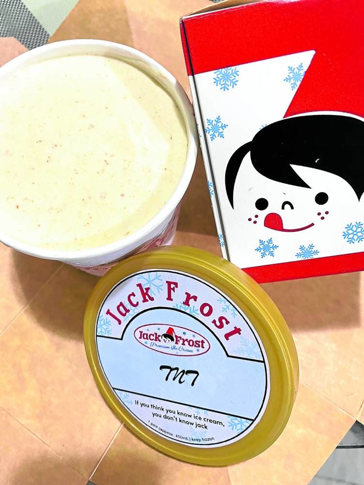 Jack Frost’s TNT—yes, there’s real “taba ng talangka” in this ice cream.