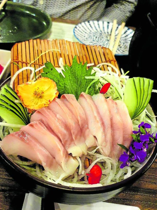 To die for “gindara” sashimi