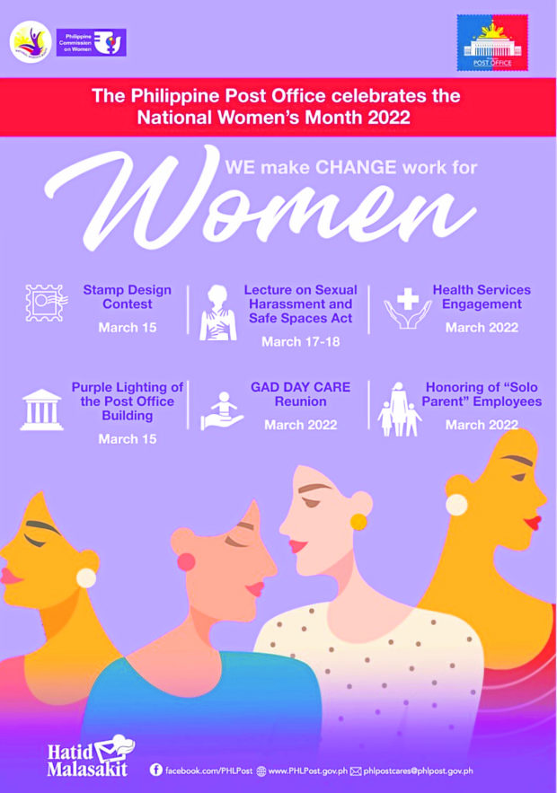 For Women’s Month, PHLPost pays tribute to its female staff.
