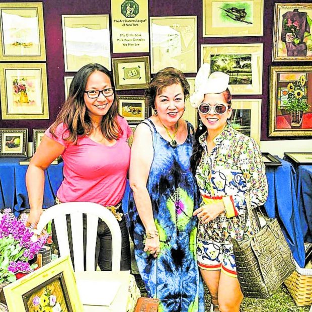 Artist Luna Arguelles, Elaine Ongpin Herbosa, Sea Princess