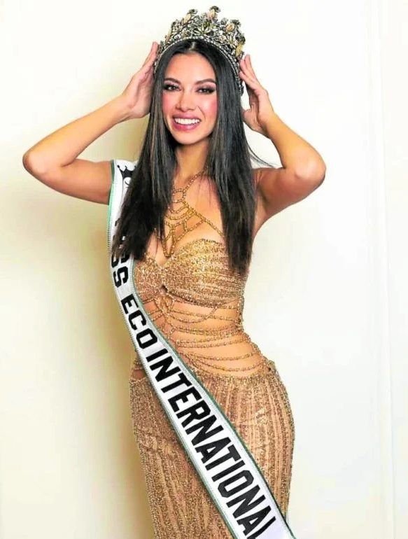 Aklan-born Kathleen Paton won the country’s second crown in the Miss Eco International pageant.