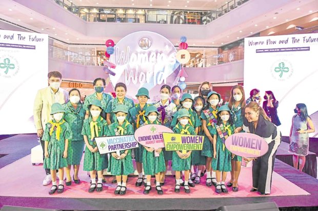 SM Supermalls has partnered with the Girl Scouts of the Philippines to vaccinate their members and their families.