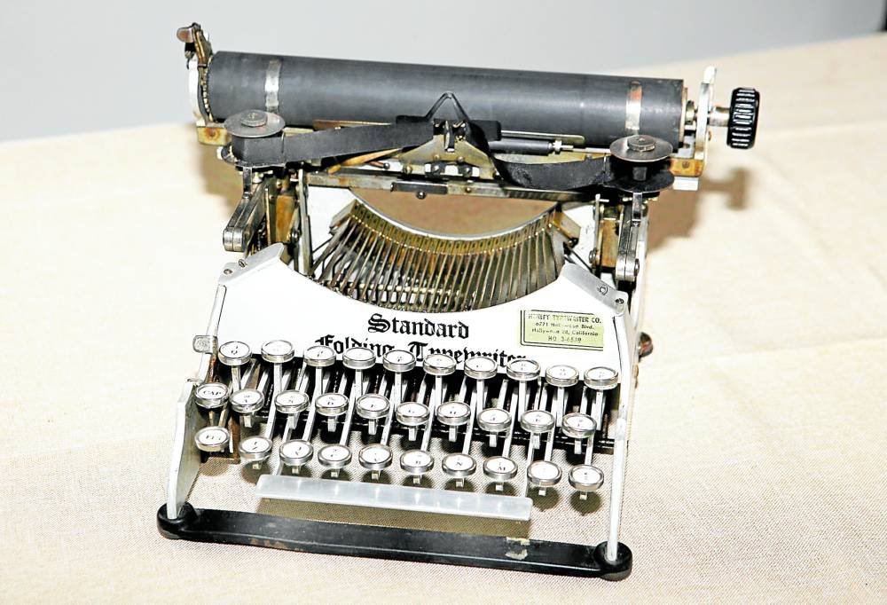 Standard typewriter from 1911