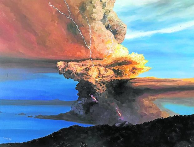 “Taal Volcano 2020 Eruption, Stage 2”