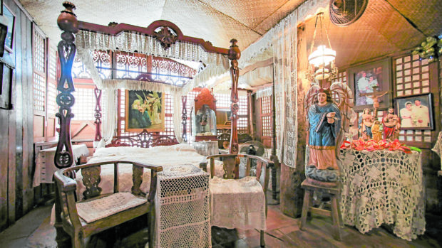 The main bedroom of the Yap-San Diego ancestral house