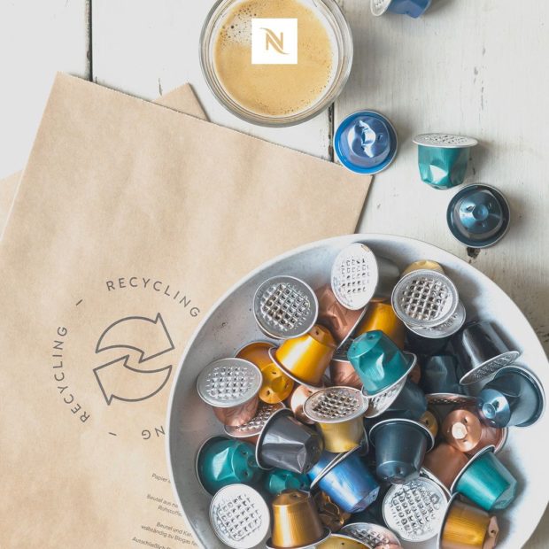 Take part in Nespresso’s commitment to achieving a more sustainable earth simply by returning used capsules in Nespresso boutiques