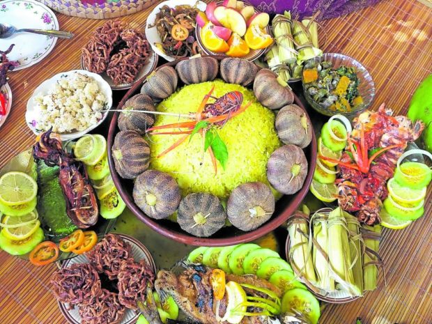 A feast of Tabawan specialties