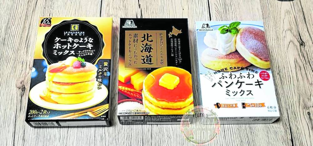 Premium pancake mixes from HM Sakura Shop