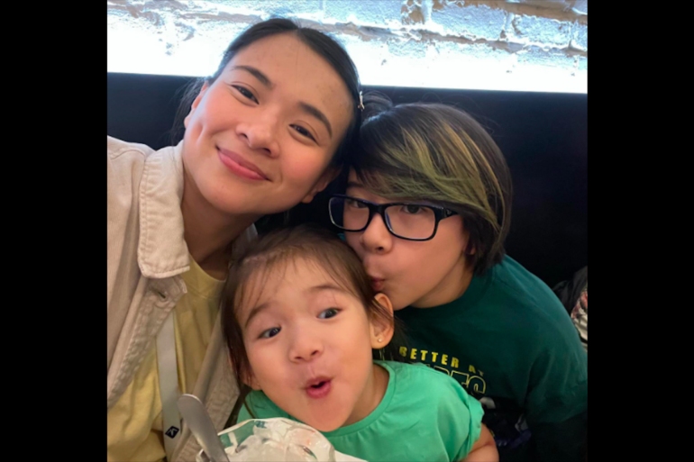 LJ Reyes with kids featured image IG