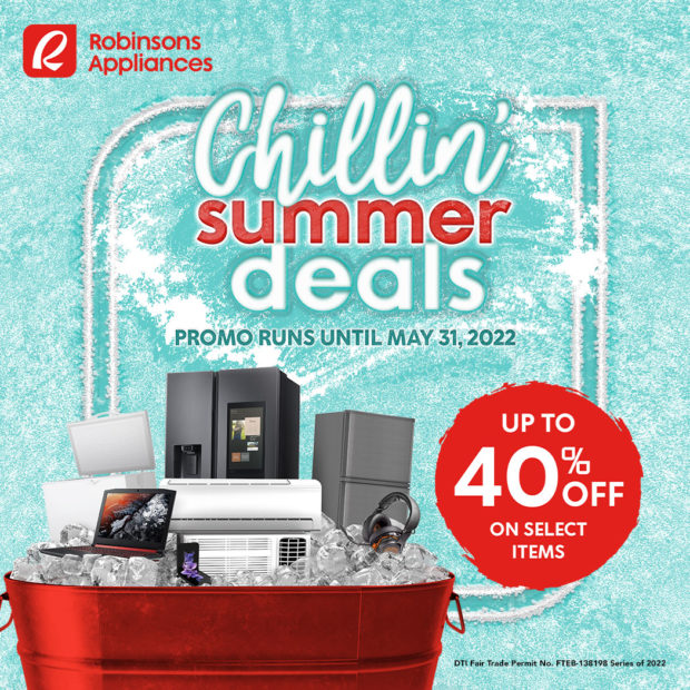 Robinsons Appliances Chillin’ Summer Deals