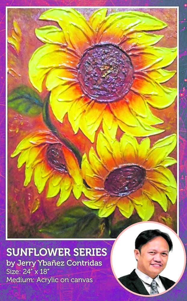 “Sunflower Series” by Jerry Ybañez Contridas