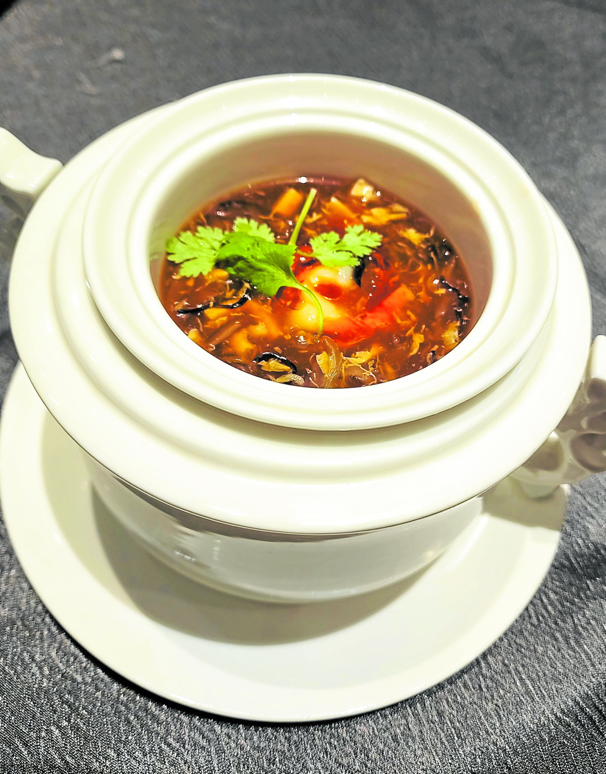 The best hot and sour soup