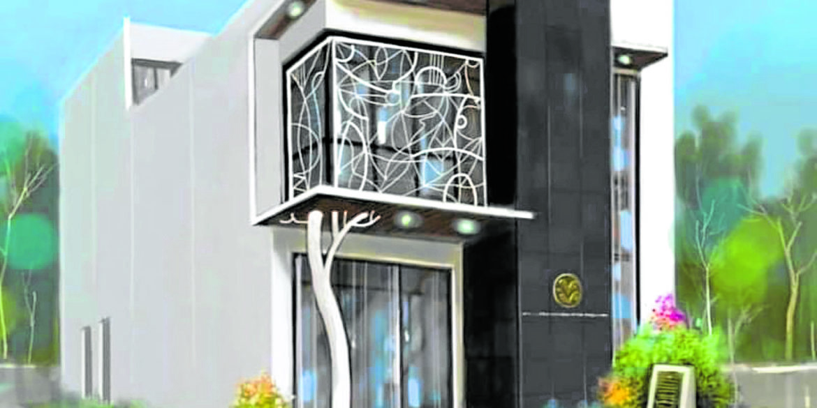 AAP Home, designed by AAP president Fidel Sarmiento. The tree growing into a window box will be sculpted by Sam Penaso. Engineer contractor is John Morales, who is working pro bono