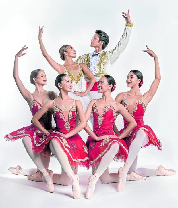 The Ballet Philippines company performing “Paquita”