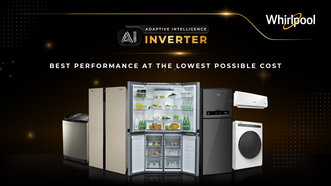 Build an energyefficient home with Whirlpool AI Inverter appliances