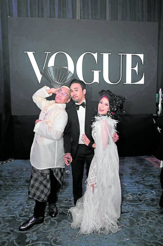 Joji Dingcong, Archie Carrasco of Vogue Philippines and Sea Princess