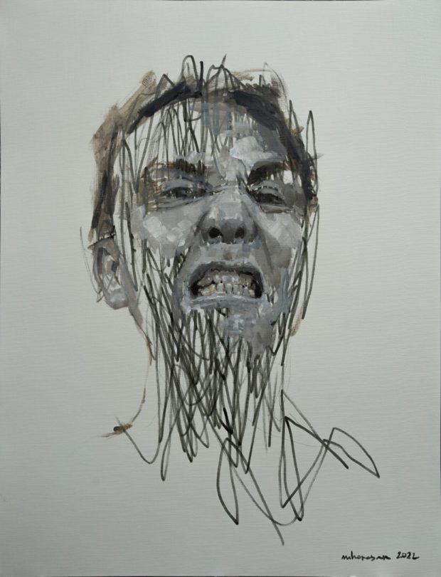 "Revenge Self-Portrait" by Martin Honasan