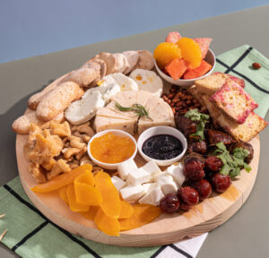 This charcuterie board of local meats and cheeses will be the star of your holiday spread