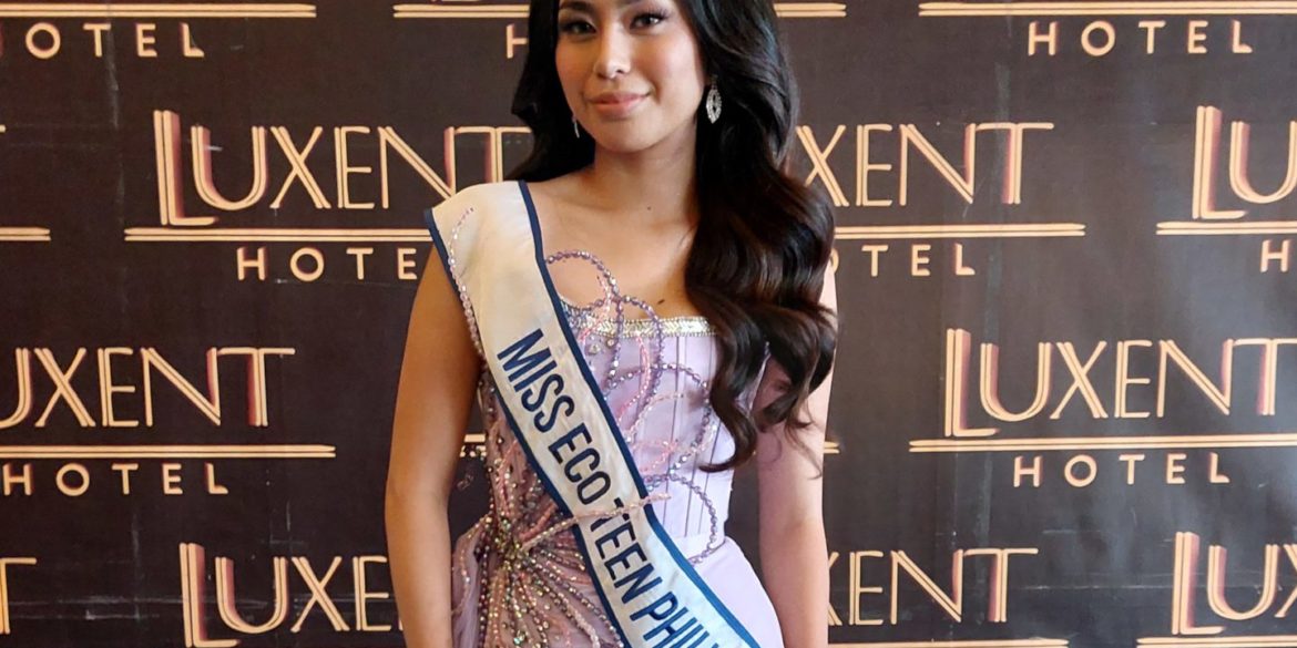 Beatriz Mclelland from the Philippines is the first runner-up in the 2022 Miss Eco Teen International pageant held Marsa Alam, Egypt.