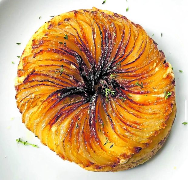 Onion Tarte Tatin by Wildflour 