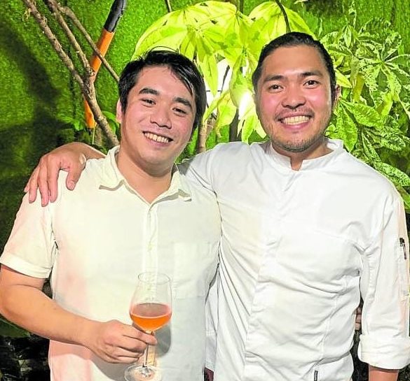 Chefs Don Baldosano and Jolo Morales