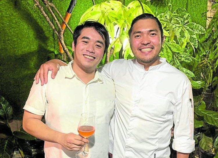 Chefs Don Baldosano and Jolo Morales