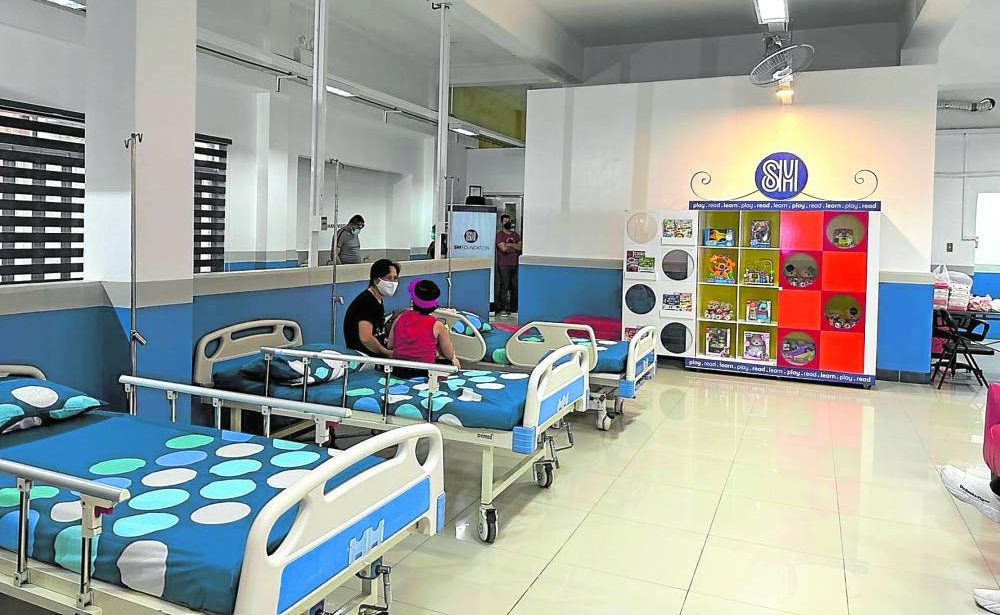 New pediatric ward of West Visayas State University