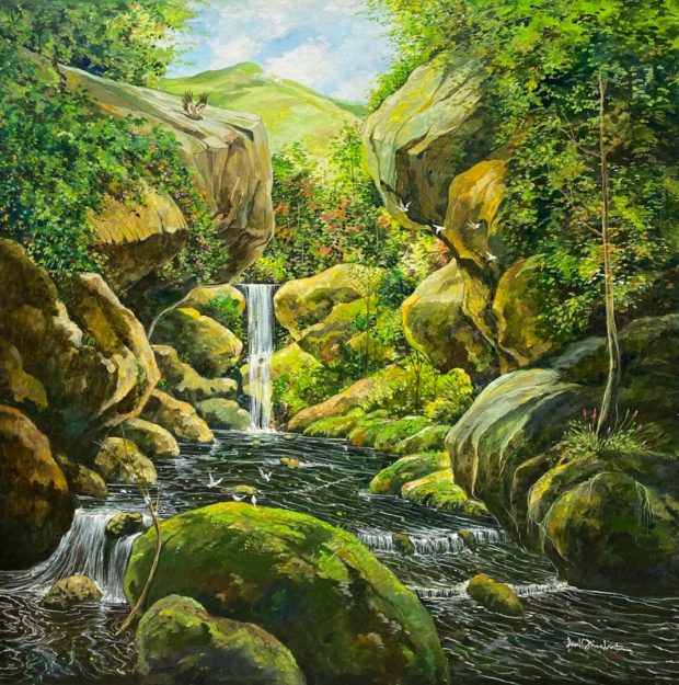 Waterfall Series by Paul Dimalanta - 2 out of 3
