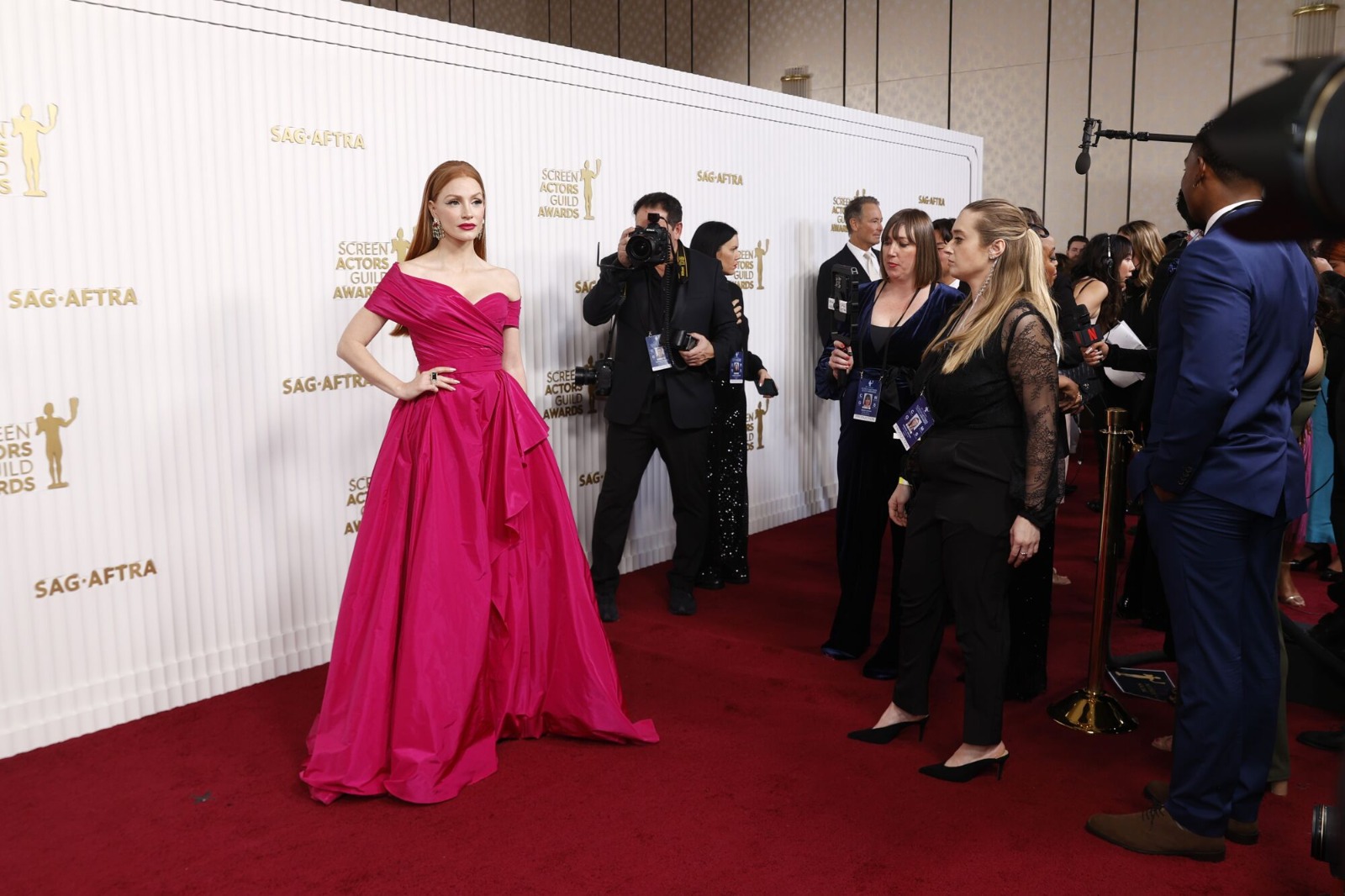 Photos: Best and Most Daring Looks Worn on 2023 SAG Awards Red Carpet