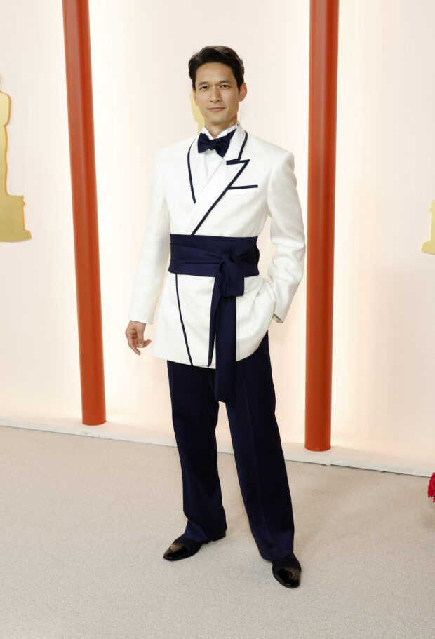  Harry Shum Jr. attends the 95th Annual Academy Awards on March 12, 2023 in Hollywood, California. Photo AFP 