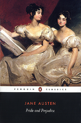 Pride and Prejudice by Jane Austen book cover