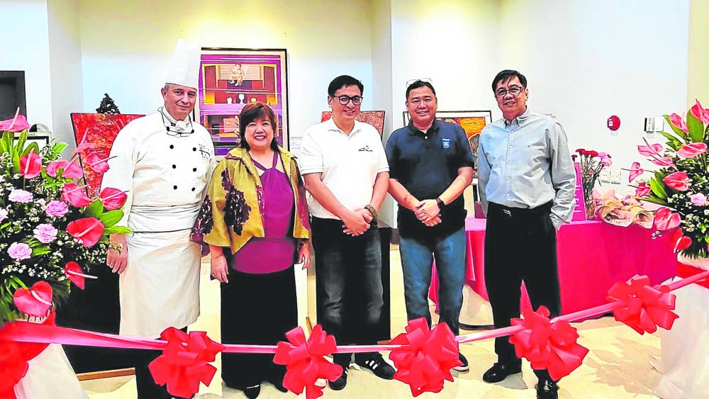 Chef Hans Neukom, Nina Malvar, Mayor Ruffy Biazon, Paco Magsaysay, Jun Malvar