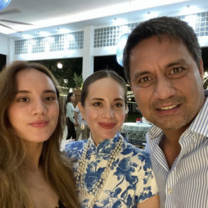 Richard Gomez and Lucy Torres-Gomez with their daughter Juliana. Image from Instagram
