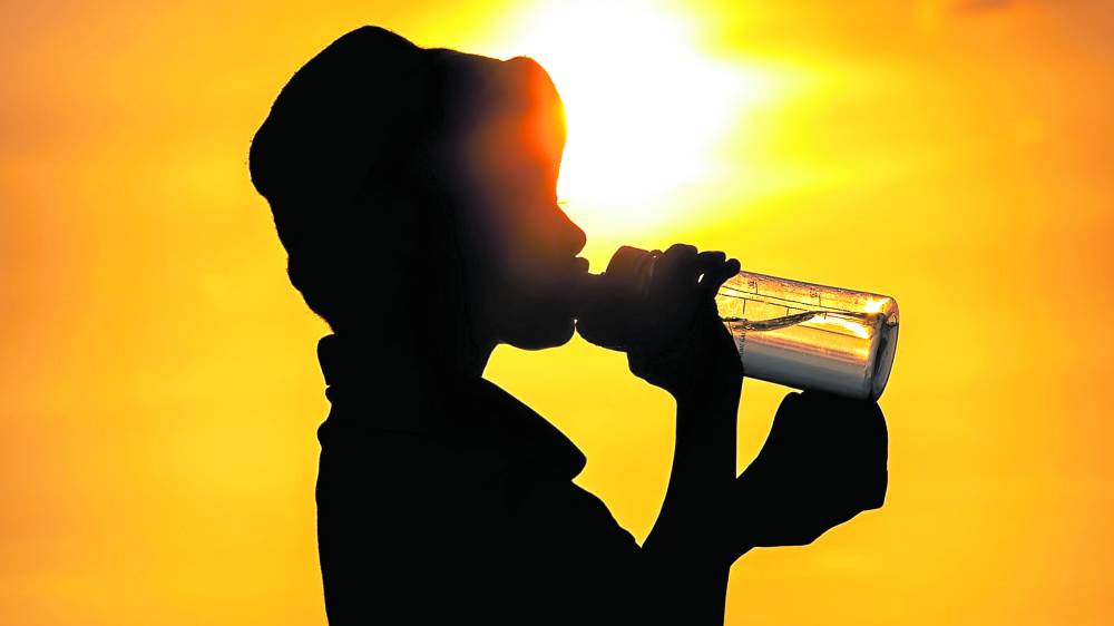 Drink the right kind of water to beat the heat